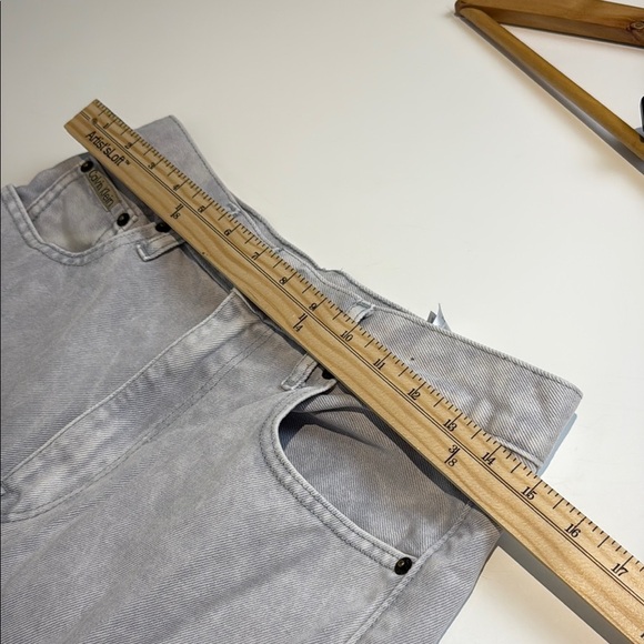 Calvin Klein Grey Boot Cut Straight Leg Jeans Denim Size 28 - Picture 8 of 10